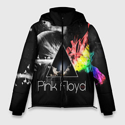 Куртка зимняя мужская PINK FLOYD, цвет: 3D-черный