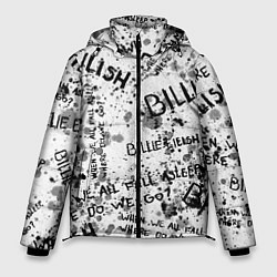 Куртка зимняя мужская BILLIE EILISH: Where Do We Go, цвет: 3D-черный