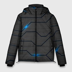 Куртка зимняя мужская Led подсветка, цвет: 3D-красный