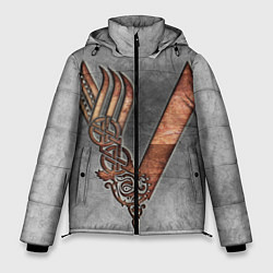 Куртка зимняя мужская Vikings, цвет: 3D-красный