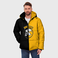 Куртка зимняя мужская Sans Frontieres, цвет: 3D-черный — фото 2