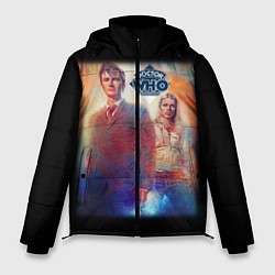 Куртка зимняя мужская Doctor Who, цвет: 3D-черный