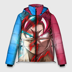Куртка зимняя мужская Dragon Ball, цвет: 3D-красный