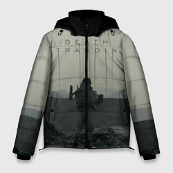 Куртка зимняя мужская Death stranding, цвет: 3D-светло-серый