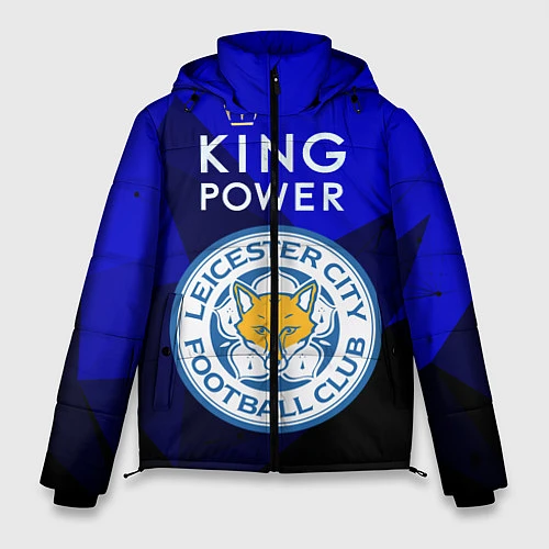 Мужская зимняя куртка Leicester City / 3D-Светло-серый – фото 1