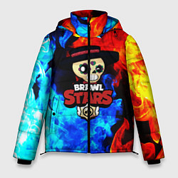 Куртка зимняя мужская Brawl Stars Poko, цвет: 3D-черный