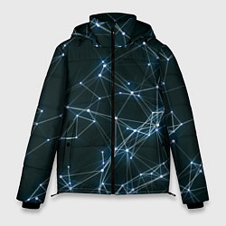 Куртка зимняя мужская Нейросети, цвет: 3D-черный
