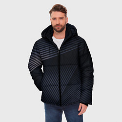 Куртка зимняя мужская Минимализм, цвет: 3D-светло-серый — фото 2