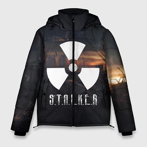 Мужская зимняя куртка STALKER / 3D-Светло-серый – фото 1