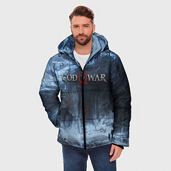 Куртка зимняя мужская GOD OF WAR, цвет: 3D-черный — фото 2