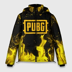 Куртка зимняя мужская PUBG, цвет: 3D-черный