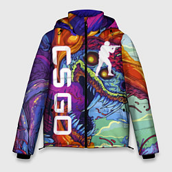 Куртка зимняя мужская CS GO HYPERBEAST, цвет: 3D-светло-серый
