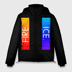 Куртка зимняя мужская FIRE ICE, цвет: 3D-черный