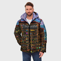 Куртка зимняя мужская TERRARIA, цвет: 3D-черный — фото 2