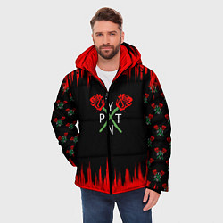 Куртка зимняя мужская ТИКТОКЕР - PAYTON MOORMEIE, цвет: 3D-красный — фото 2