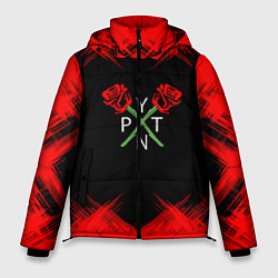Куртка зимняя мужская ТИКТОКЕР - PAYTON MOORMEIE, цвет: 3D-черный