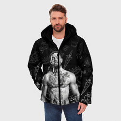 Куртка зимняя мужская CONOR McGREGOR, цвет: 3D-светло-серый — фото 2