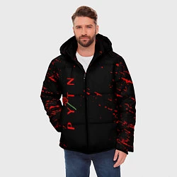 Куртка зимняя мужская ТИКТОКЕР - PAYTON MOORMEIE, цвет: 3D-черный — фото 2
