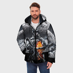 Куртка зимняя мужская Battlefield, цвет: 3D-красный — фото 2