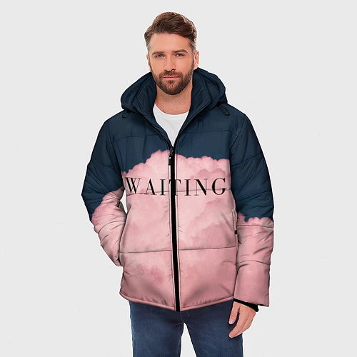 Мужская зимняя куртка WAITING / 3D-Красный – фото 3
