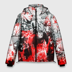 Куртка зимняя мужская One-Punch Man Collage, цвет: 3D-черный
