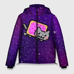 Мужская зимняя куртка Nyan Cat