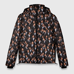 Куртка зимняя мужская Растерянный Траволта, цвет: 3D-черный