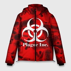 Куртка зимняя мужская PLAGUE INC, цвет: 3D-черный