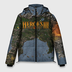 Куртка зимняя мужская ГЕРОИ 3, цвет: 3D-черный