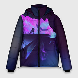 Куртка зимняя мужская The Witcher, цвет: 3D-светло-серый