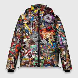 Куртка зимняя мужская Academia stikerbombing, цвет: 3D-светло-серый