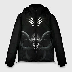 Куртка зимняя мужская Hollow Knight, цвет: 3D-светло-серый