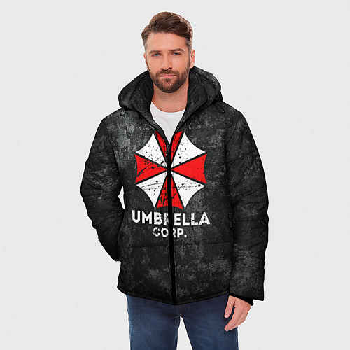 Мужская зимняя куртка UMBRELLA CORP / 3D-Красный – фото 3