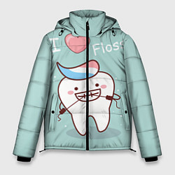 Куртка зимняя мужская Tooth, цвет: 3D-черный