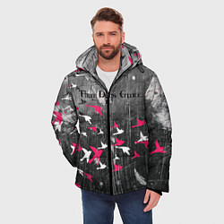 Куртка зимняя мужская Three Days Grace art, цвет: 3D-черный — фото 2