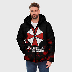 Куртка зимняя мужская UMBRELLA CORP, цвет: 3D-светло-серый — фото 2