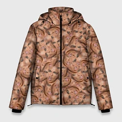 Куртка зимняя мужская Бейонсе, цвет: 3D-красный