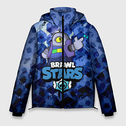 Куртка зимняя мужская BRAWL STARS RICOCHET, цвет: 3D-черный