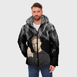 Куртка зимняя мужская Егор Крид, цвет: 3D-черный — фото 2