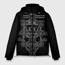 Куртка зимняя мужская EVa-updown, цвет: 3D-черный