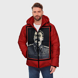 Куртка зимняя мужская Сталин, цвет: 3D-черный — фото 2