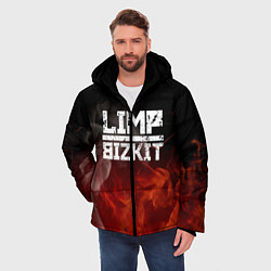 Куртка зимняя мужская LIMP BIZKIT, цвет: 3D-красный — фото 2