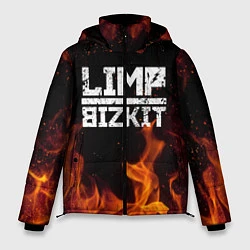 Куртка зимняя мужская LIMP BIZKIT, цвет: 3D-черный