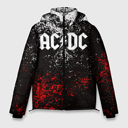 Куртка зимняя мужская AC DC, цвет: 3D-красный