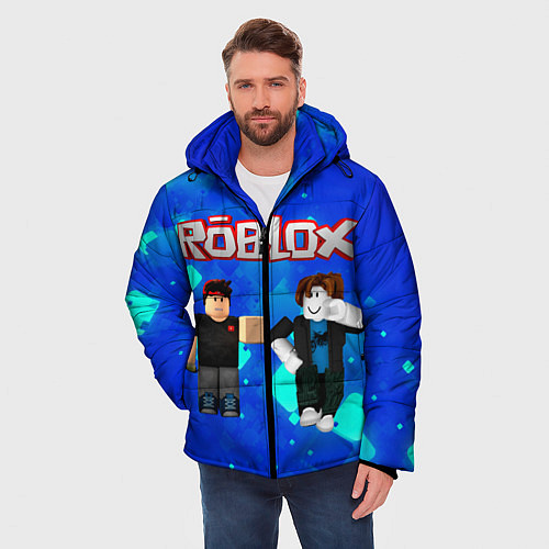 Мужская зимняя куртка ROBLOX / 3D-Красный – фото 3