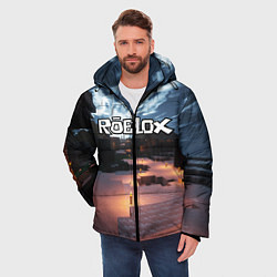 Куртка зимняя мужская ROBLOX, цвет: 3D-красный — фото 2