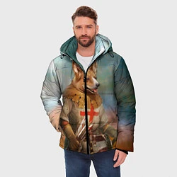 Куртка зимняя мужская КОРГИ ЛУЧНИК, цвет: 3D-красный — фото 2