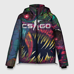 Куртка зимняя мужская CS GO Hyper Beast, цвет: 3D-черный