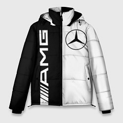 Куртка зимняя мужская MERCEDES AMG, цвет: 3D-светло-серый