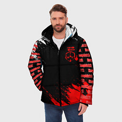 Куртка зимняя мужская LIMP BIZKIT, цвет: 3D-красный — фото 2